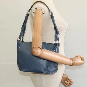 LOUIS VUITTON Epi Mandela BB Shoulder Bag Safir LV Auth